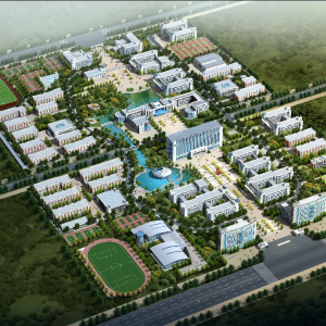 機電?？茖W校圖書樓、綜合樓、食堂